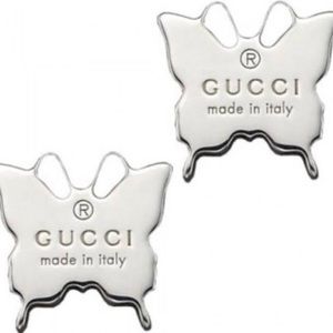 Gucci butterfly earrings